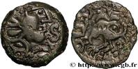 FRANKREICH Bronze YLLYCCI à l’oiseau GALLIEN - SENONES (Region die Sens) c. avant 52 AC. (15,5mm, 2,64g, 3h) -