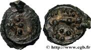 FRANKREICH Potin au sanglier enseigne, tête chevelue GALLIEN - AULERCI EBUROVICES (Region die Évreux) Évreux (27) c. 60-50 AC. (18mm, 1,90g, 9h) -