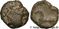 FRANKREICH Bronze au cheval et à l’oiseau GALLIEN - AULERCI EBUROVICES (Region die Évreux) Évreux (27) c. 50-40 AC. (14mm, 2,30g, 9h) -