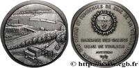 FRANKREICH Médaille, Société des mines et fonderies de zinc SOCIÉTÉS 1967 (74mm, 148,33g, 12h) -