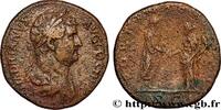 THE ANTONINES (96 AD to 192 AD) Sesterce HADRIANUS Rome 134 (31mm, 25,33g, 6h) -