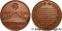 FRANKREICH Médaille, Pont de Nydegg - Nydeggbrücke PONTS Suisse, Bern 1844 (48,5mm, 64,10g, 12h) -