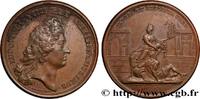 FRANKREICH Médaille, L’embellissement et l’agrandissement de LOUIS XIV LE GRAND OU LE ROI SOLEIL 1670 (41mm, 37,80g, 12h) -