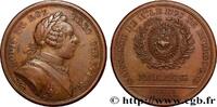 FRANKREICH Médaille, Naissance de Louis, duc de Bourgogne LOUIS XV DIT LE BIEN AIMÉ 1751 (33,5mm, 17,73g, 12h) -