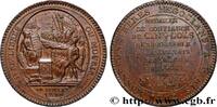 FRANKREICH Monneron de 5 sols au serment REVOLUTION COINAGE 1792 (39,5mm, 27,43g, 6h) -