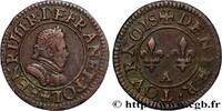 FRANKREICH Denier tournois, 1er type de Paris HENRY III Paris, Moulin des Étuves n.d. (17,5mm, 1,60g, 6h) -