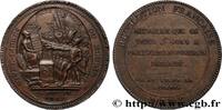 FRANKREICH Monneron de 5 sols au serment (An IV), 3e type REVOLUTION COINAGE Birmingham, Soho 1792 (38mm, 26,02g, 6h) -