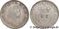 FRANKREICH Demi-écu dit vertugadin LOUIS XV THE WELL-BELOVED Troyes 1716 (34,5mm, 15,36g, 6h) -