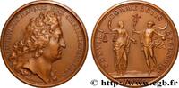 FRANKREICH Médaille, Chambre de commerce, refrappe LOUIS XIV LE GRAND OU LE ROI SOLEIL (1700) (41mm, 38,06g, 12h) -