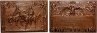 FRANKREICH Plaquette, 5e Concours national de tir, Centenaire TIR ET ARQUEBUSE 1907 (45mm, 107,49g, 12h) -