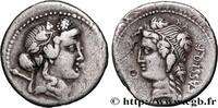 THE REPUBLIC (280 BC to 27 BC) Denier CASSIA Rome 78 AC. (18mm, 3,69g, 11h) -