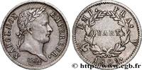FRANKREICH Quart (de franc) Napoléon Ier tête laurée, Empire GESCHICHTE FRANKREICHS Paris 1809 (15mm, 1,24g, 6h) -