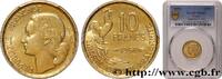 FRANKREICH 10 francs Guiraud VIERTE FRANZOSISCHE REPUBLIK 1958 (20mm, 3g, 6h) -