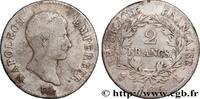 FRANKREICH 2 francs Napoléon Empereur, Calendrier grégorien GESCHICHTE FRANKREICHS Bayonne 1806 (27mm, 9,56g, 6h) -