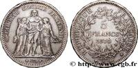 FRANKREICH 5 francs Hercule DRITTE FRANZOSISCHE REPUBLIK Paris 1870 (37mm, 24,91g, 6h) -