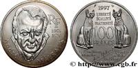 FRANKREICH 100 francs Malraux FUNFTE FRANZOSISCHE REPUBLIK 1997 (30,95mm, 15g, 6h) -
