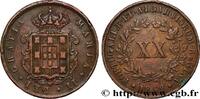 PORTUGAL -MARIE II 20 Reis PORTUGAL -MARIE II 1852 (37mm, 24,66g, 6h) -