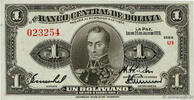 BOLIVIEN 1 Boliviano BOLIVIEN 1 Boliviano 1928 ST -
