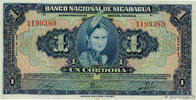 NIKARAGUA 1 Cordoba NIKARAGUA 1 Cordoba 1941 fST+ -