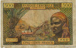 CONGO 500 Francs type 1963C CONGO 500 Francs type 1963C 1966 fS -