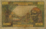 CONGO 500 Francs type 1963C CONGO 500 Francs type 1963C 1966 fS -