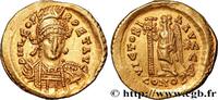 THE END OF EMPIRE(363 AD to 476 AD) Solidus LEO I Constantinople 457-462 (19,5mm, 4,45g, 6h) -