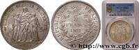 FRANKREICH 5 francs Hercule DRITTE FRANZOSISCHE REPUBLIK Bordeaux 1877 (37mm, 25g, 6h) -