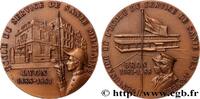 FRANKREICH Médaille, Ecole du service de santé militaire ARMÉES 1988 (73mm, 163,53g, 12h) -