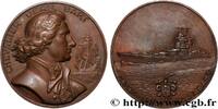 FRANKREICH Médaille, Chevalier Jean Bart, Navire de ligne MER ET MARINE : PAQUEBOTS, NAVIRES, BATEAUX Monnaie de Paris n.d. (67,50mm, 182,31g, 12h) -