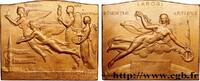 FRANKREICH Plaque, Exposition Internationale et Universelle EXPOSITIONS UNIVERSELLES Belgique, Bruxelles 1935 (64,5mm, 169,78g, 12h) -