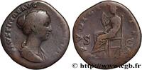 THE ANTONINES (96 AD to 192 AD) Sesterce FAUSTINA MINOR Rome 148-152 (31,5mm, 25,06g, 12h) -