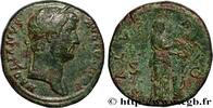 THE ANTONINES (96 AD to 192 AD) Sesterce HADRIANUS Rome 137 (31,5mm, 29,62g, 6h) -