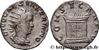 THE MILITARY CRISIS(235 AD to 284 AD) Antoninien VALERIANUS II Rome 258 (19,5mm, 2,79g, 6h) -