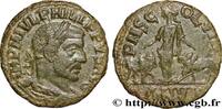 THE MILITARY CRISIS(235 AD to 284 AD) Sesterce PHILIPPUS I. ARABS Viminacium, Mésie Supérieure 245-246 (27,5mm, 15,20g, 1h) -