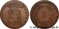 PORTUGAL -MARIE II 10 Réis PORTUGAL -MARIE II 1836 (34mm, 11,92g, 12h) -