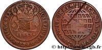 BRESIL - PRINCE JEAN REGENT 40 Réis contremarqué sur une 20 Réis de 1753 BRESIL - PRINCE JEAN REGENT Lisbonne (1809) (35mm, 28,46g, 12h) -