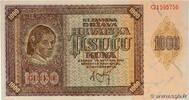 1000 Kuna 1941 KROATIEN KROATIEN 1000 Kuna 1941 ST ST