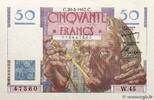 FRANKREICH 50 Francs LE VERRIER FRANKREICH 50 Francs LE VERRIER 1947 fST+ -
