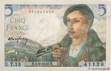 FRANKREICH 5 Francs BERGER FRANKREICH 5 Francs BERGER 1943 fST+ -