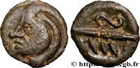 FRANKREICH Potin aux chevrons, classe Ib GALLIEN - BELGICA - BELLOVACI (Region die Beauvais) Beauvais (60) c. 50-20 AC. (15mm, 2,25g, 9h) -