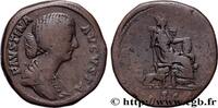 THE ANTONINES (96 AD to 192 AD) Sesterce FAUSTINA MINOR Rome 165-175 (31,5mm, 28,93g, 12h) -