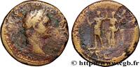 THE FLAVIANS (69 AD to 96 AD) Sesterce DOMITIANUS Rome 85 (35,5mm, 20,97g, 6h) -