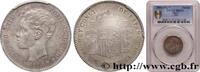 SPANIEN 1 Peseta Alphonse XIII, 3e type SPANIEN Madrid 1896 (23mm, 5g, 6h) -