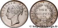 BRITISCH-INDIEN 1 Roupie East India Company Victoria BRITISCH-INDIEN Bombay 1840 (31,5mm, 11,74g, 12h) -