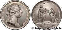 FRANKREICH Médaille, Naissance du Comte d'Artois (futur Charl LOUIS XV DIT LE BIEN AIMÉ Paris, Monnaie du Louvre 1757 (41,5mm, 34,76g, 12h) -