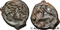 FRANKREICH Potin à la tête “d’indien” GALLIEN - SENONES (Region die Sens) Sens (89) c. avant 52 AC. (20mm, 6,90g, 3h) -
