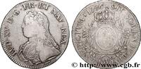 FRANKREICH Écu aux branches d'olivier, buste habillé LOUIS XV THE WELL-BELOVED Lille 1736 (40,5mm, 29,15g, 6h) -