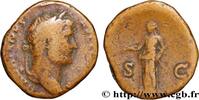 THE ANTONINES (96 AD to 192 AD) As HADRIANUS Rome 135 (25mm, 13,14g, 6h) -