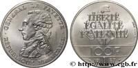 FRANKREICH Essai de 100 francs Égalité - La Fayette FUNFTE FRANZOSISCHE REPUBLIK Pessac 1987 (31mm, 15g, 6h) -