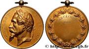 FRANKREICH Médaille, Arcachon SECOND EMPIRE 33 - Arcachon 1866 (57mm, 64,13g, 12h) -